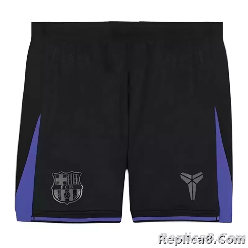 25-26 Barcelona Away Soccer Full Kit Jersey+Shorts - detail