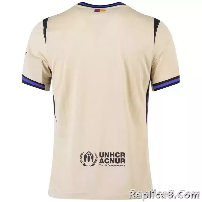 25-26 Barcelona Away Soccer Full Kit Jersey+Shorts - detail