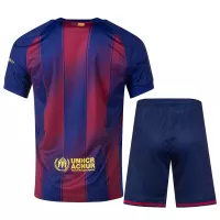 25-26 Barcelona Home Soccer Full Kit Jersey+Shorts+Socks - view 5