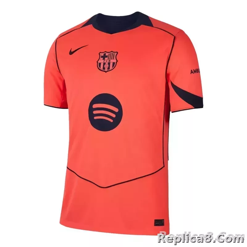 25-26 Barcelona Third Away Soccer Kit Jersey+Shorts - detail