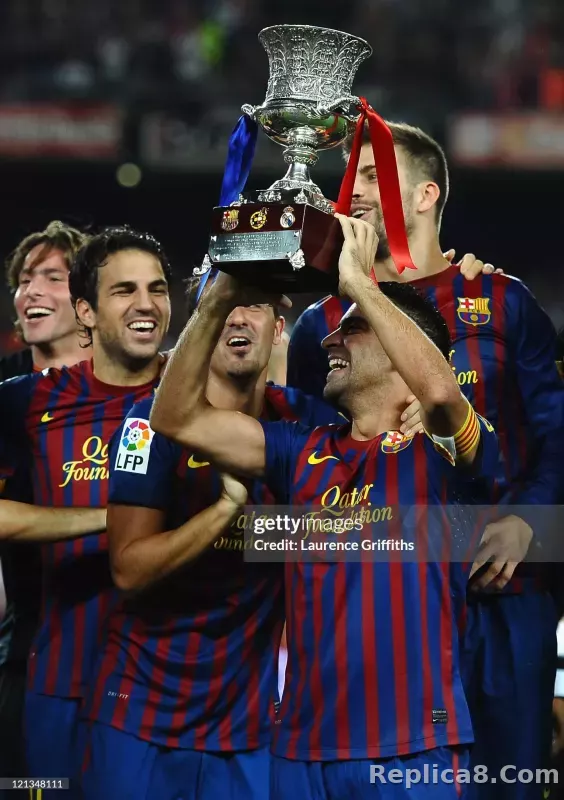 11-12 Barcelona Home Retro Jersey Player Edition - detail
