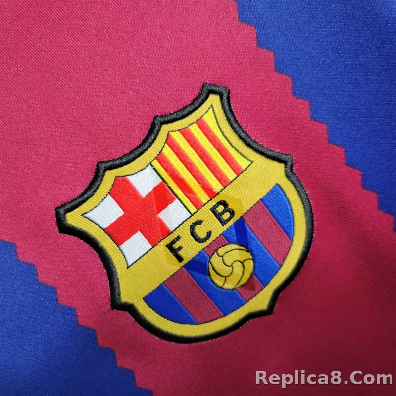 23-24 Barcelona Home Karol G Clásico Special Edition Kit Jerseys - detail