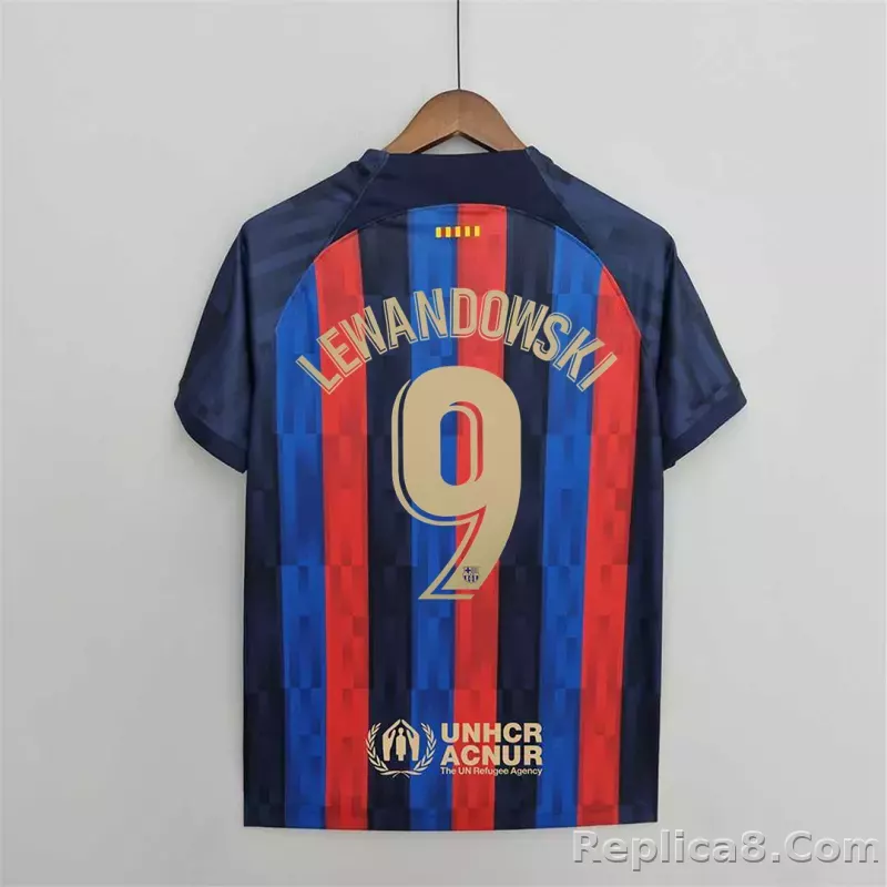 22-23 Barcelona Home Jersey Fan Version - detail