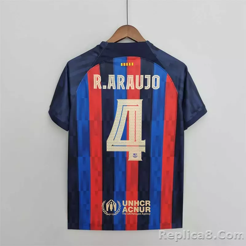 22-23 Barcelona Home Jersey Fan Version - detail