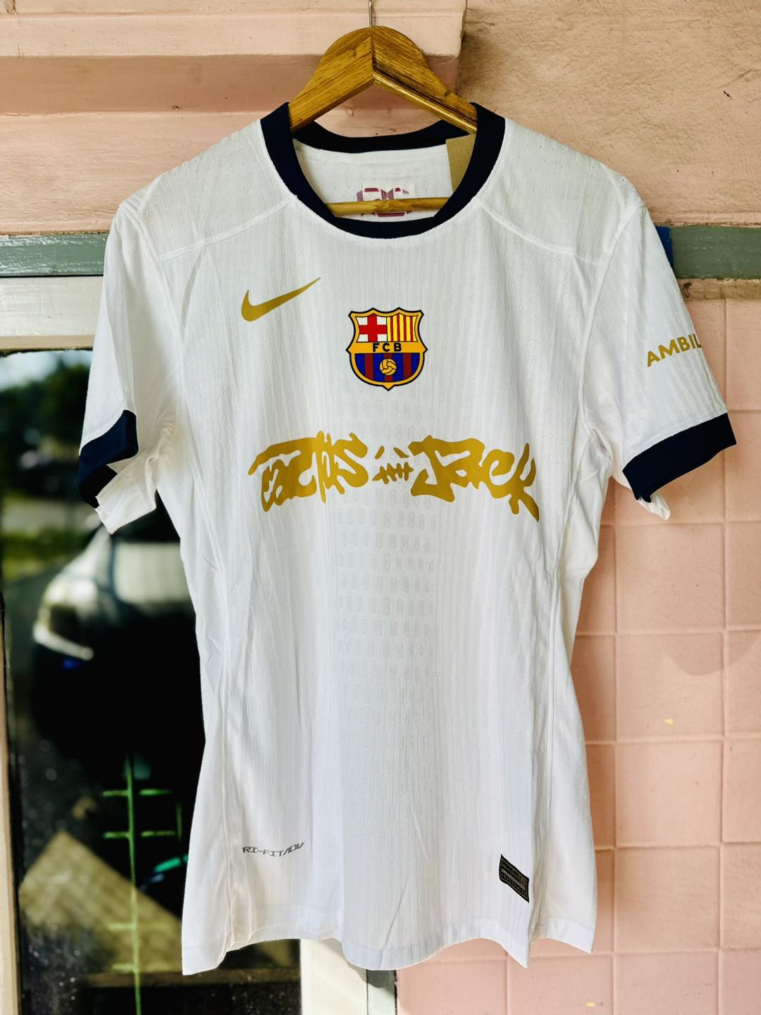 25-26 Barcelona Travis Scott Special Shirt