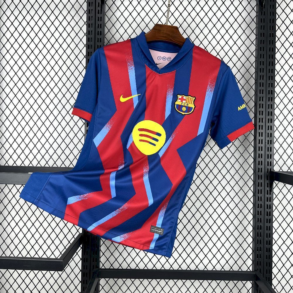 25-26 Barcelona SUPERCOPA Fourth Away Soccer Shirt
