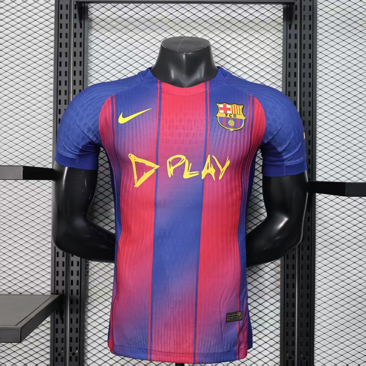 25-26 Barcelona x Ed Sheeran Special Player Version Soccer Jersey