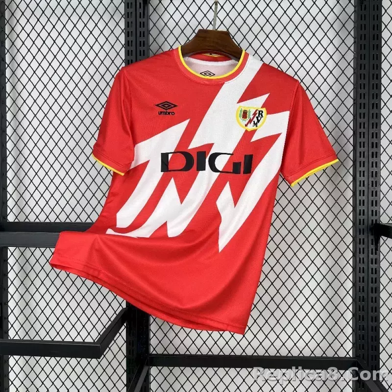 25-26 Rayo Vallecano Home Football T-Shirt