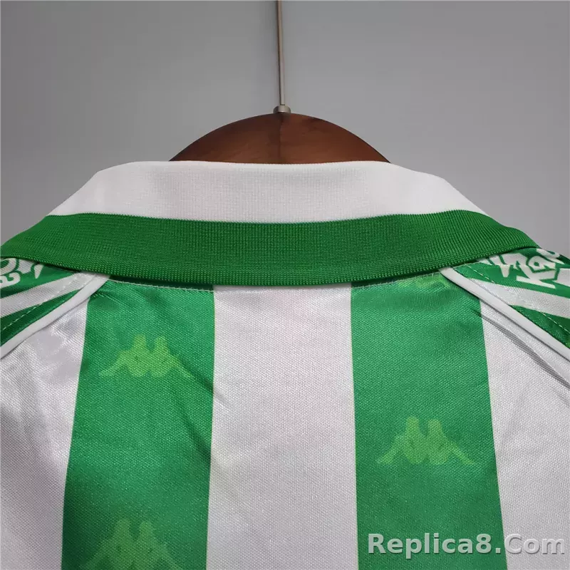 1995-1997  Real Betis Home Retro Jersey - detail