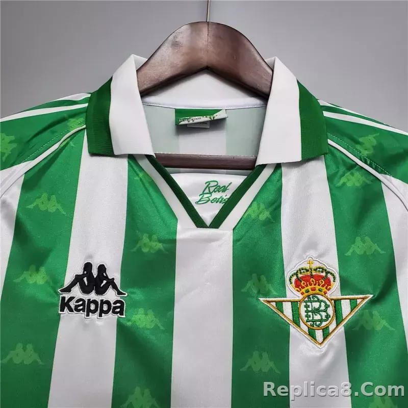 1995-1997  Real Betis Home Retro Jersey - detail