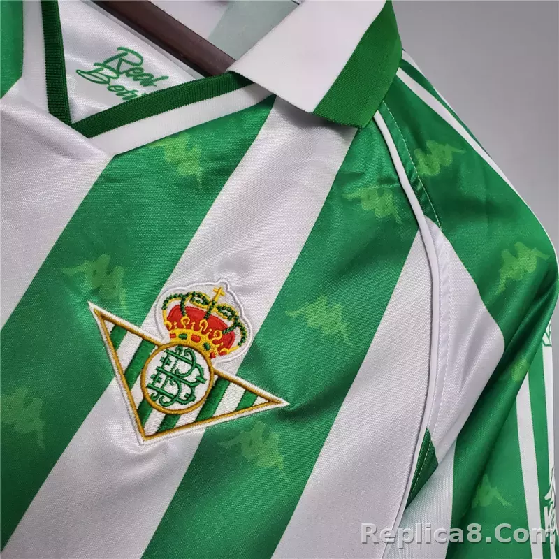 1995-1997 Real Betis Home Retro Jersey - detail