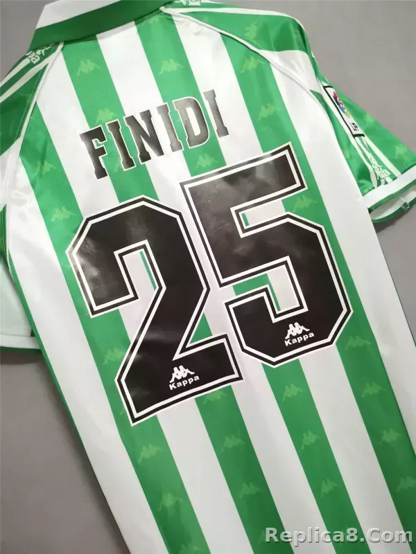 1995-1997 Real Betis Home Retro Jersey - detail