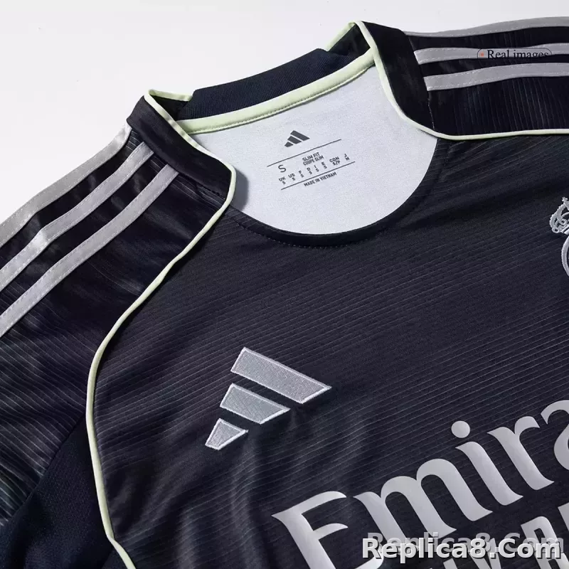 25-26 Real Madrid Away Soccer Full Kit Jersey+Shorts+Socks - detail