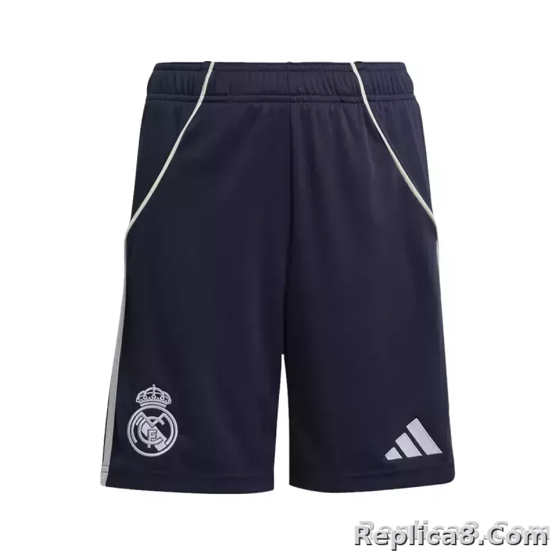 25-26 Real Madrid Away Soccer Full Kit Jersey+Shorts+Socks - detail