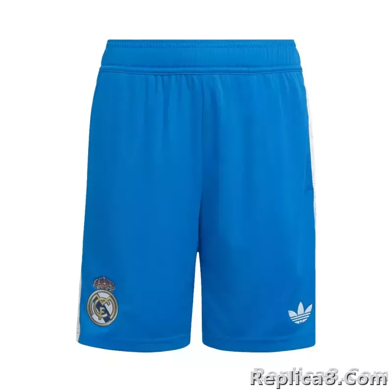 25-26 Real Madrid Third Away Soccer Full Kit Jersey+Shorts+Socks - detail