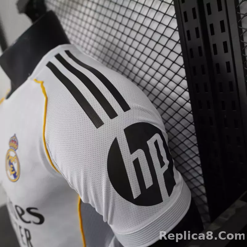 25-26 Real Madrid Home Soccer Jersey Player Version - detail