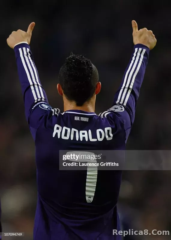 2010/11 Real Madrid Third Away Retro Jersey Player Version - detail
