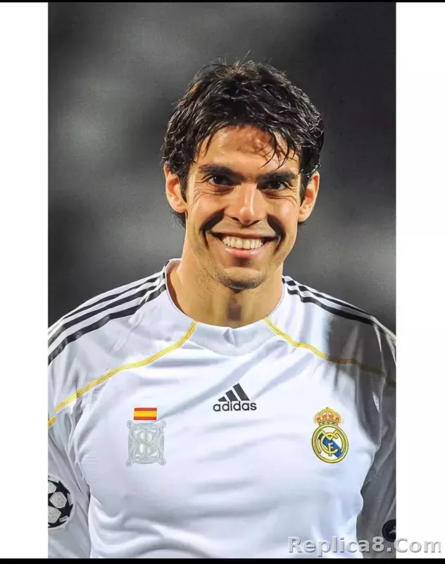 2009/10 Real Madrid Home Retro Jersey Player Edition - detail