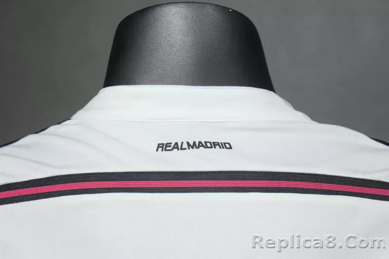 2014/15 Real Madrid Home Retro Jersey Player Version - detail