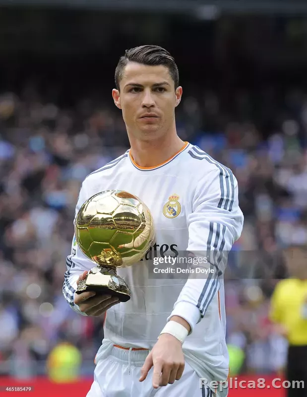 2013/14 Real Madrid Home Retro Jersey Player Version - detail