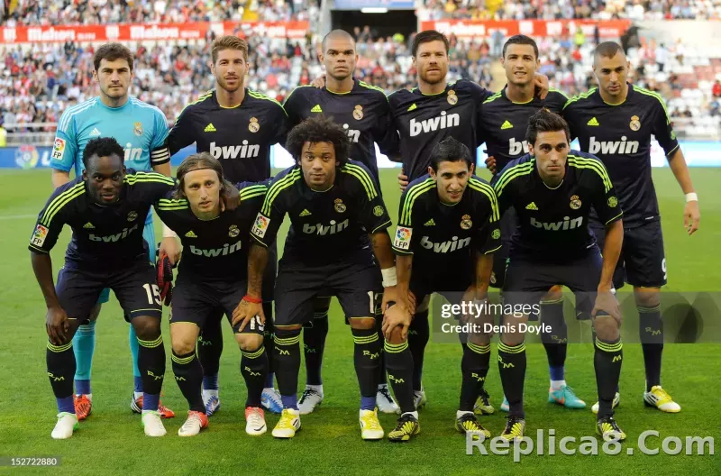 2012-13 Real Madrid Third Away Retro Jersey Player Version - detail
