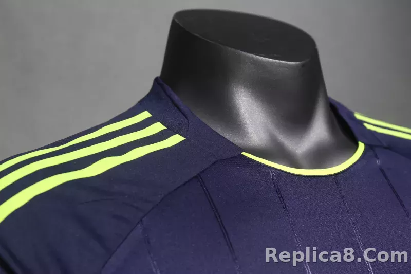 2012-13 Real Madrid Third Away Retro Jersey Player Version Long Sleeve - detail