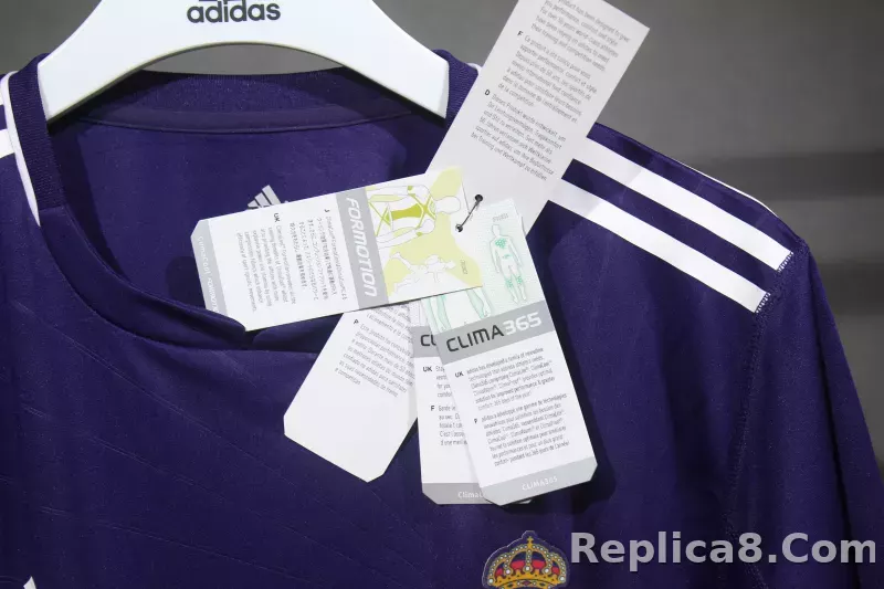 2010/11 Real Madrid Third Away Retro Jersey Player Version Long Sleeve - detail