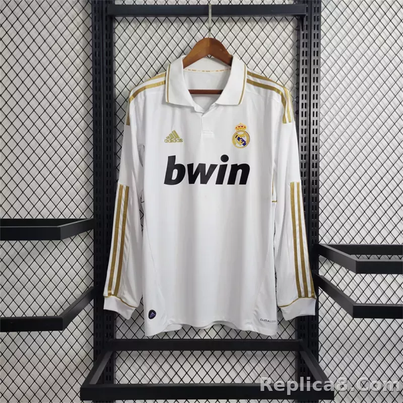 11-12 Real Madrid Home Retro Jersey Lond Sleeve