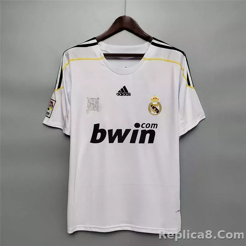 2009/10 Real Madrid Ronaldo#9 Home Retro Jersey - detail