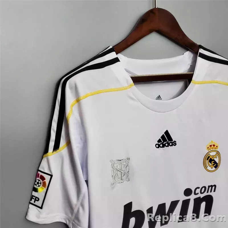 2009/10 Real Madrid Ronaldo#9 Home Retro Jersey - detail