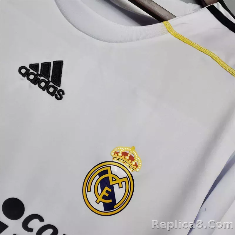 2009/10 Real Madrid Ronaldo#9 Home Retro Jersey - detail