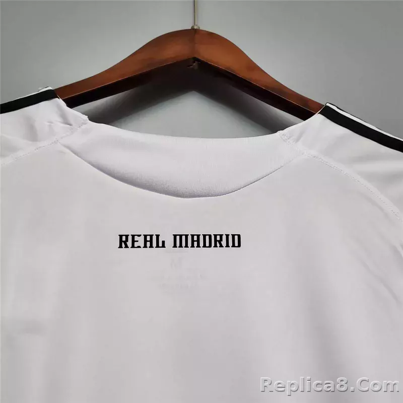 2009/10 Real Madrid Ronaldo#9 Home Retro Jersey - detail