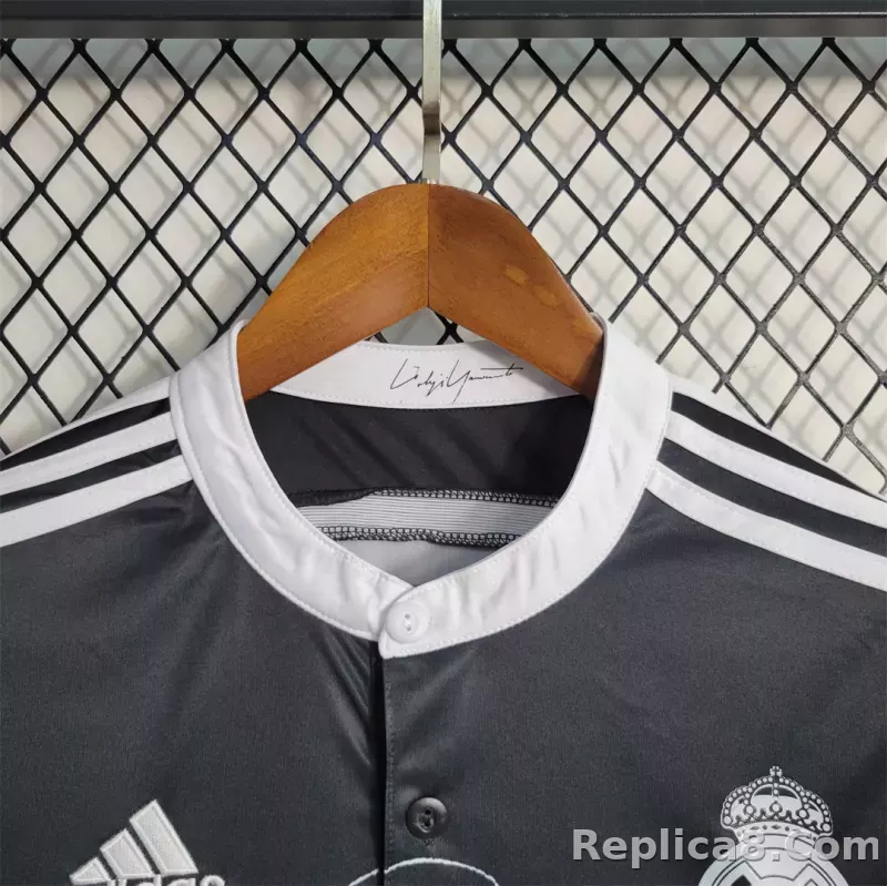 2014/15 Real Madrid Ronaldo#7 Third Away Retro Jersey Long Sleeve - detail