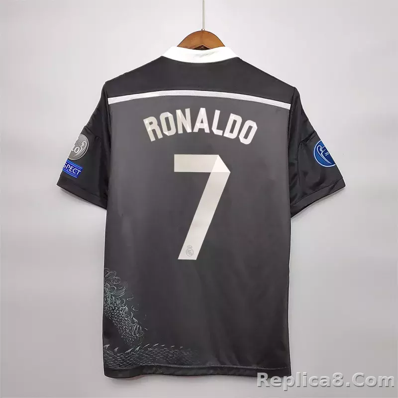 2014/15 Real Madrid Ronaldo#7 Third Away Retro Jersey