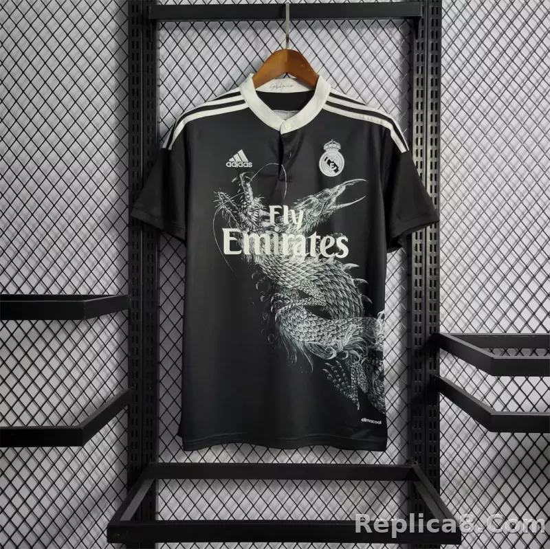 2014/15 Real Madrid Ronaldo#7 Third Away Retro Jersey - detail
