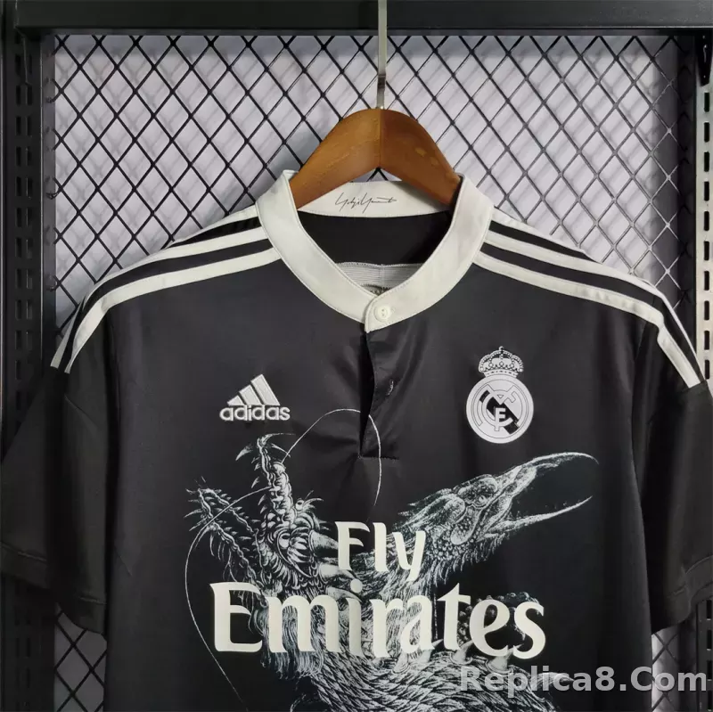 2014/15 Real Madrid Ronaldo#7 Third Away Retro Jersey - detail