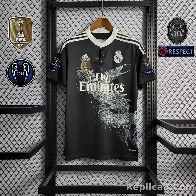 2014/15 Real Madrid Ronaldo#7 Third Away Retro Jersey - detail