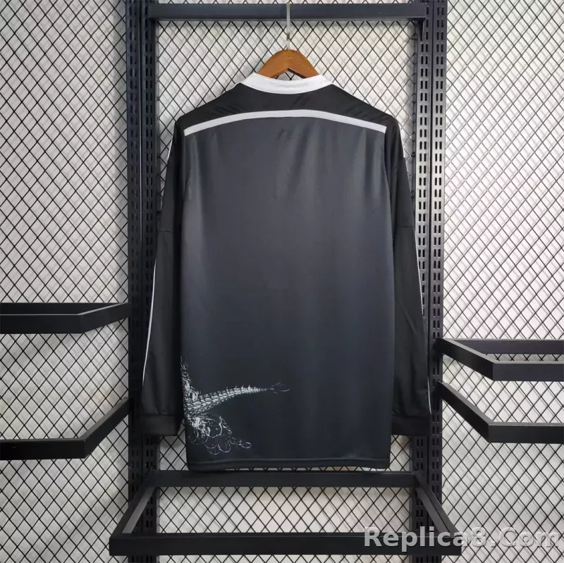 2014/15 Real Madrid Third Away Retro Jersey Long Sleeve - detail