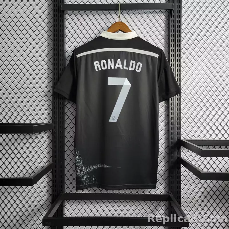 2014/15 Real Madrid Third Away Retro Jersey - detail