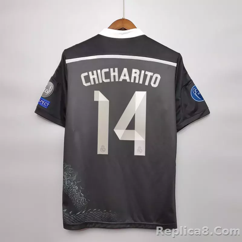 2014/15 Real Madrid Third Away Retro Jersey - detail