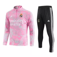Kids Real Madrid Zipper Sweatshirt Kit(Top+Pants) Pink 2023/24 - view 14