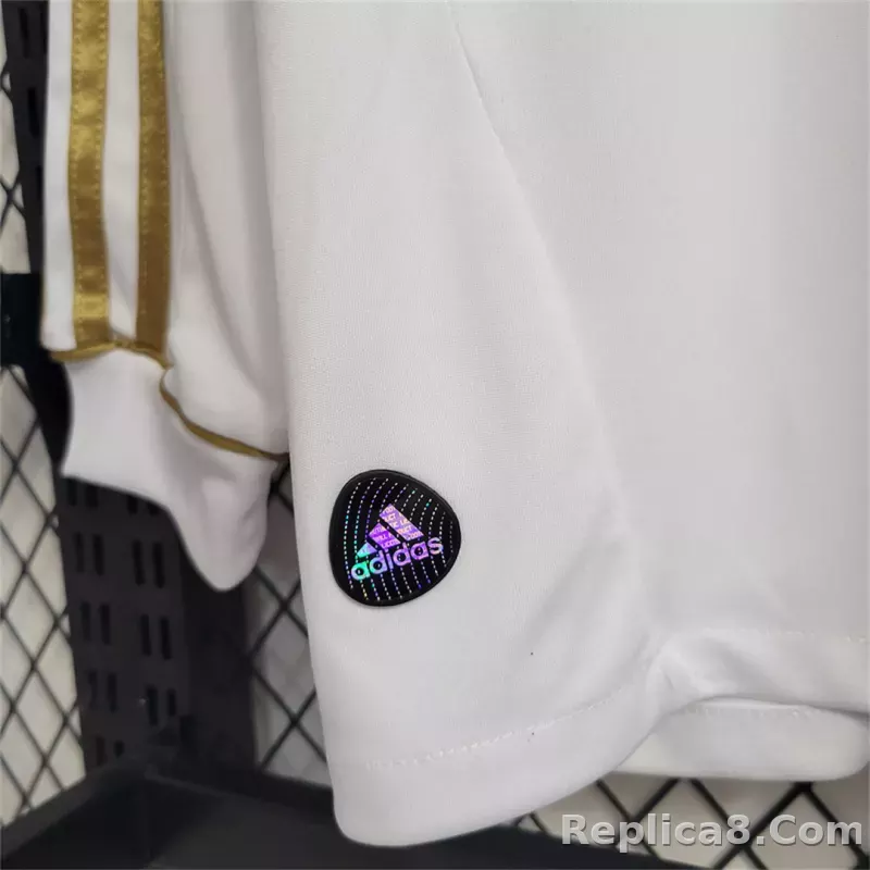 2011/12 Real Madrid Home Retro Jersey Long Sleeve - detail