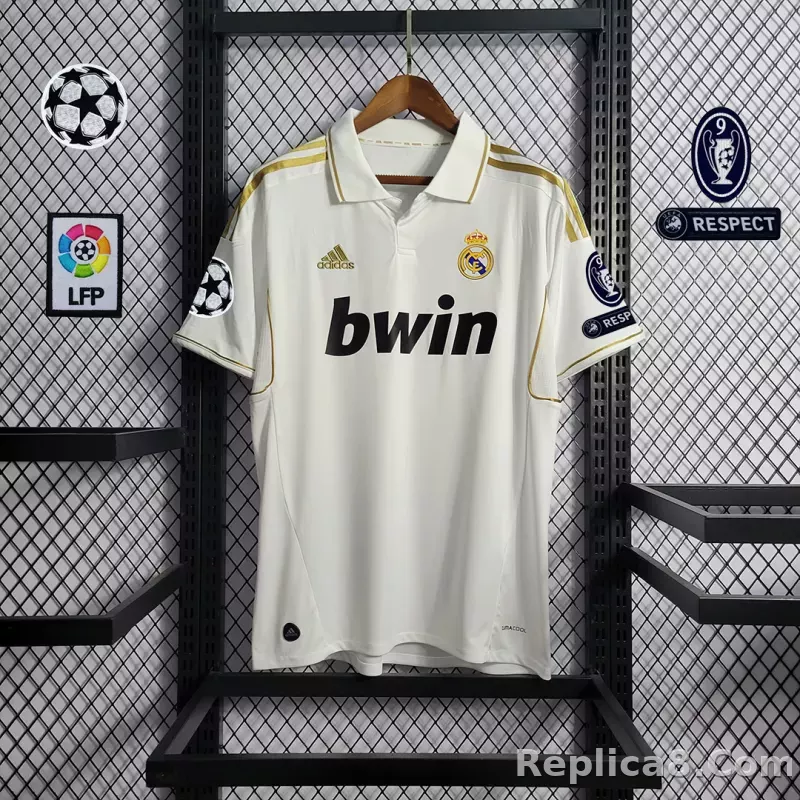2011/12 Real Madrid Home Retro Jersey - detail