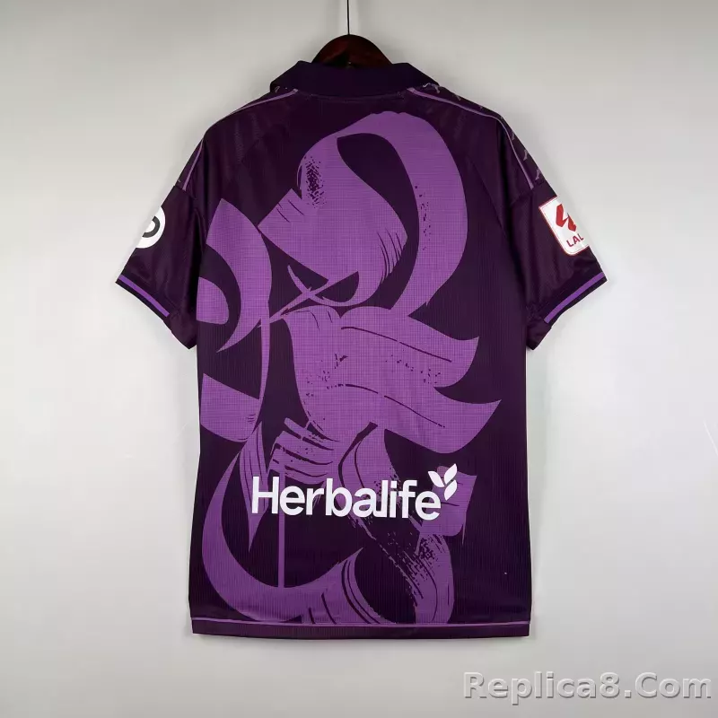 23-24 Real Valladolid  Away Jersey Fan Version - detail