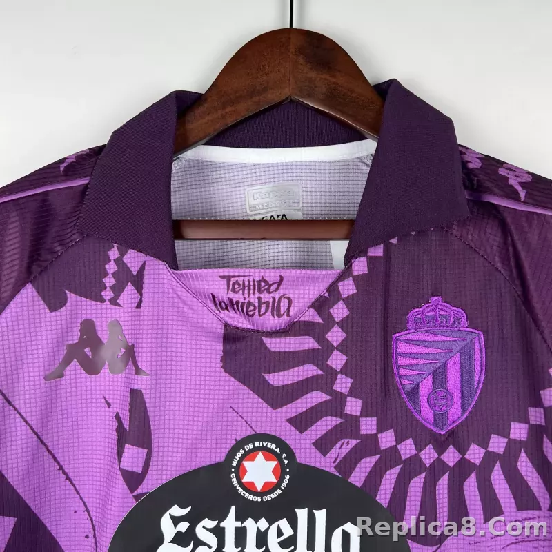 23-24 Real Valladolid Away Jersey Fan Version - detail