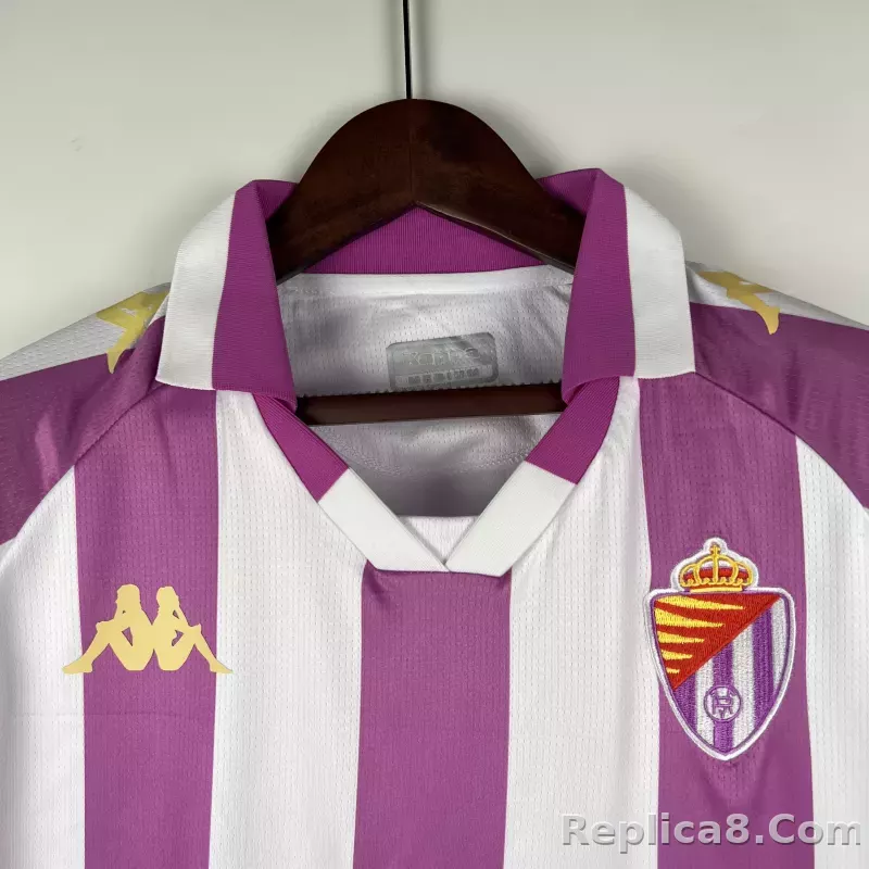 23-24 Real Valladolid Home Jersey Fan Version - detail