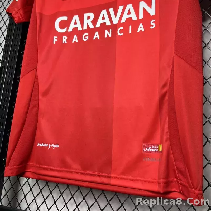 24-25 Real Zaragoza Away Jersey Fan Version - detail