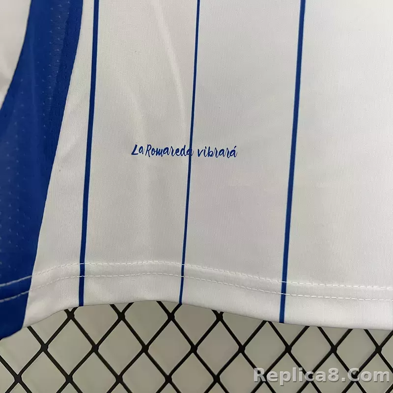 24-25 Real Zaragoza Home Jersey Fan Version - detail