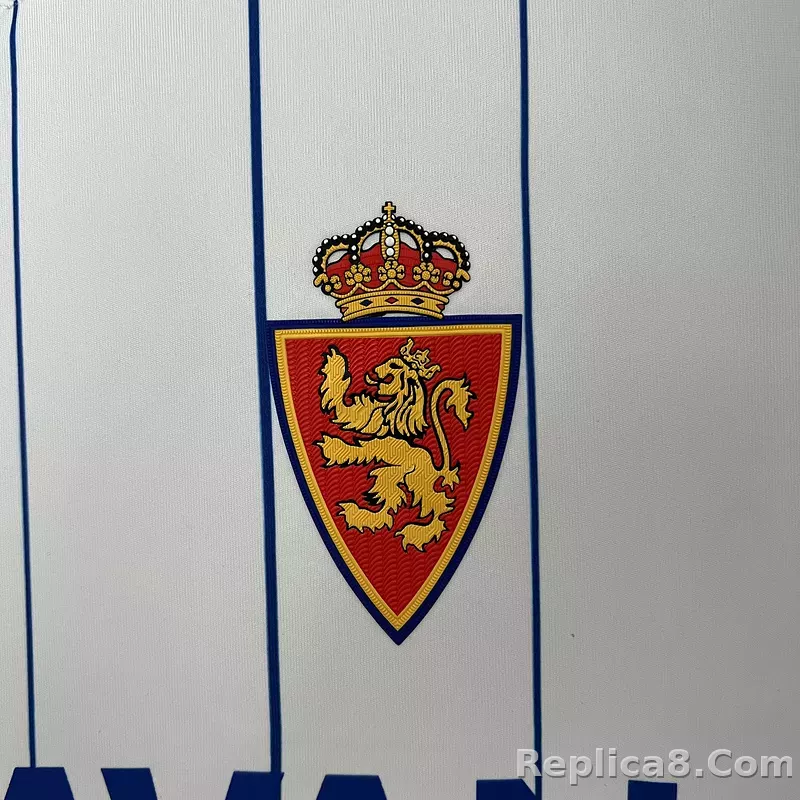 24-25 Real Zaragoza Home Jersey Fan Version - detail