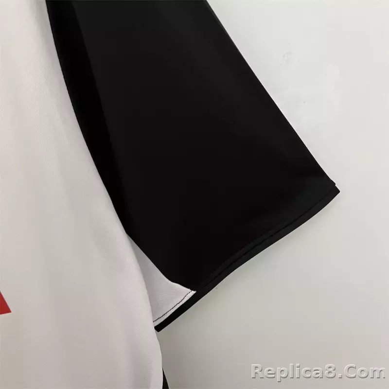 03-04 Valencia  Home Retro Football Jersey - detail